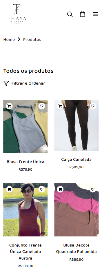 Thaya Fitwear - Home