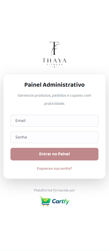 Thaya Fitwear - Carrinho